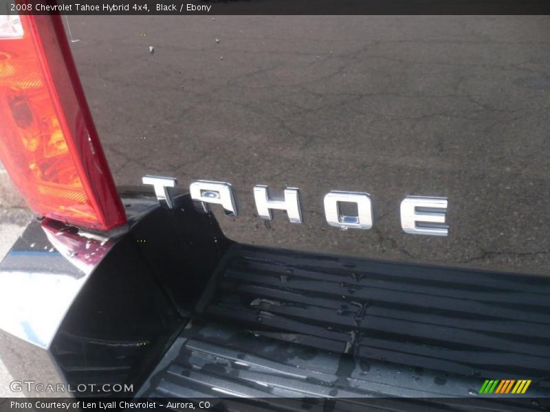 Black / Ebony 2008 Chevrolet Tahoe Hybrid 4x4