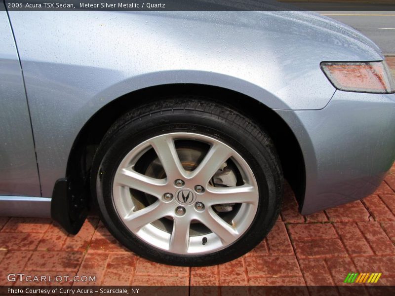 Meteor Silver Metallic / Quartz 2005 Acura TSX Sedan