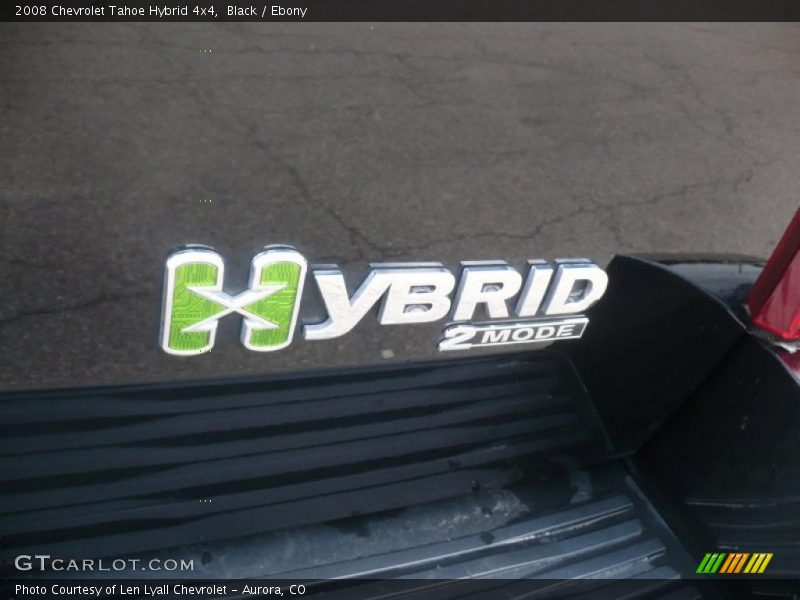  2008 Tahoe Hybrid 4x4 Logo