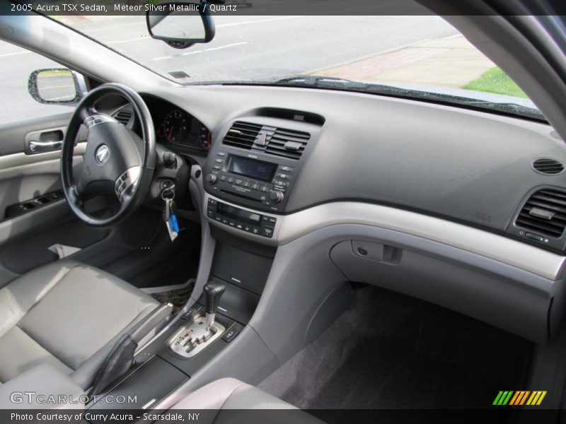 Meteor Silver Metallic / Quartz 2005 Acura TSX Sedan