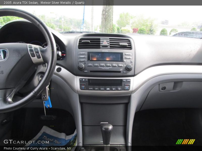 Meteor Silver Metallic / Quartz 2005 Acura TSX Sedan