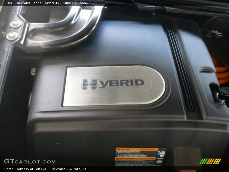  2008 Tahoe Hybrid 4x4 Engine - 6.0 Liter OHV 16V Vortec V8 Gasoline/Hybrid Electric