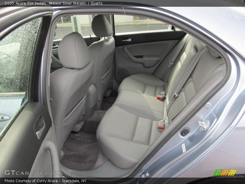 Meteor Silver Metallic / Quartz 2005 Acura TSX Sedan