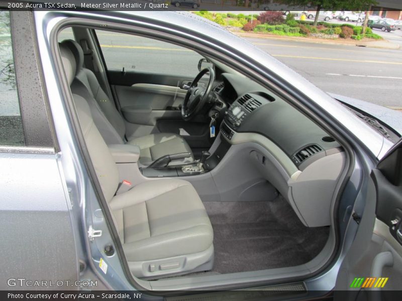 Meteor Silver Metallic / Quartz 2005 Acura TSX Sedan