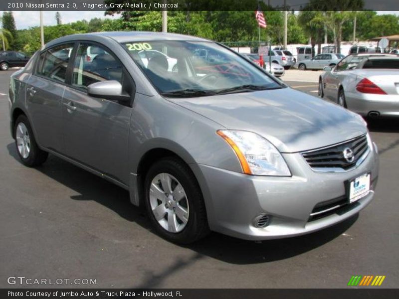 Magnetic Gray Metallic / Charcoal 2010 Nissan Sentra 2.0