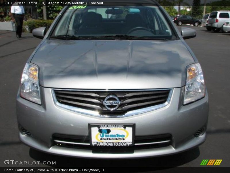 Magnetic Gray Metallic / Charcoal 2010 Nissan Sentra 2.0