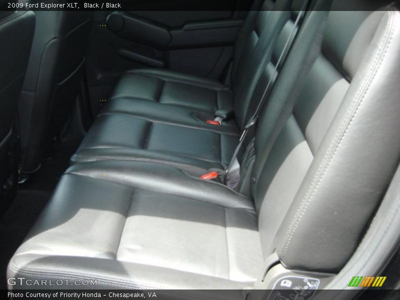 Black / Black 2009 Ford Explorer XLT