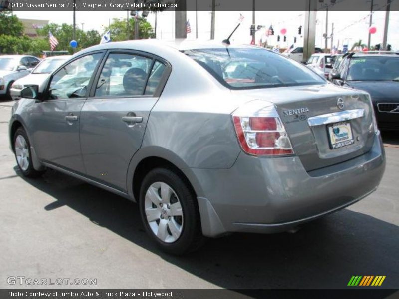 Magnetic Gray Metallic / Charcoal 2010 Nissan Sentra 2.0