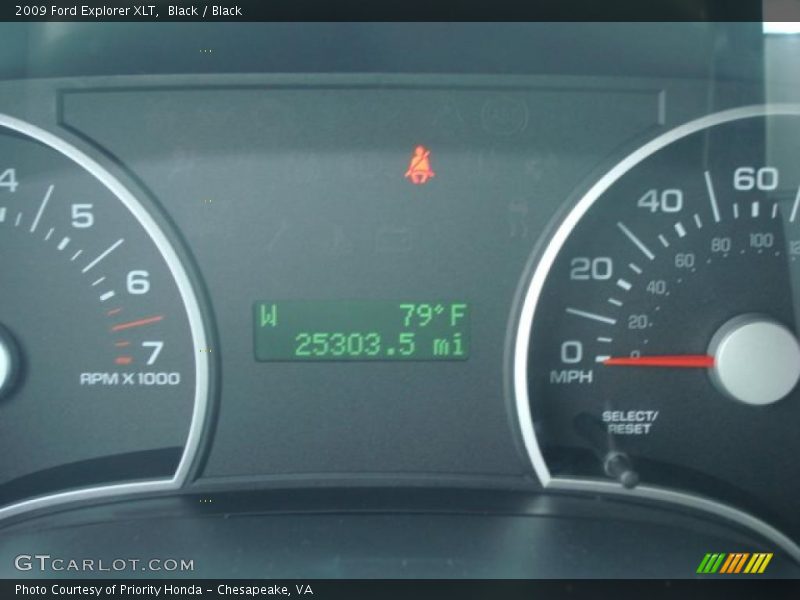 Black / Black 2009 Ford Explorer XLT