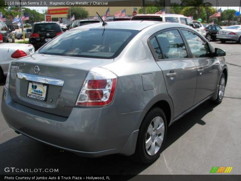 Magnetic Gray Metallic / Charcoal 2010 Nissan Sentra 2.0