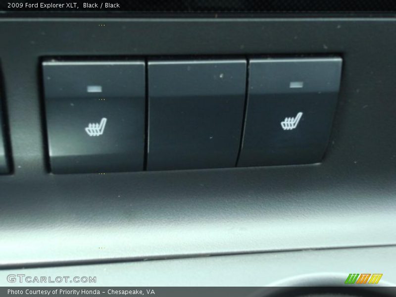 Black / Black 2009 Ford Explorer XLT