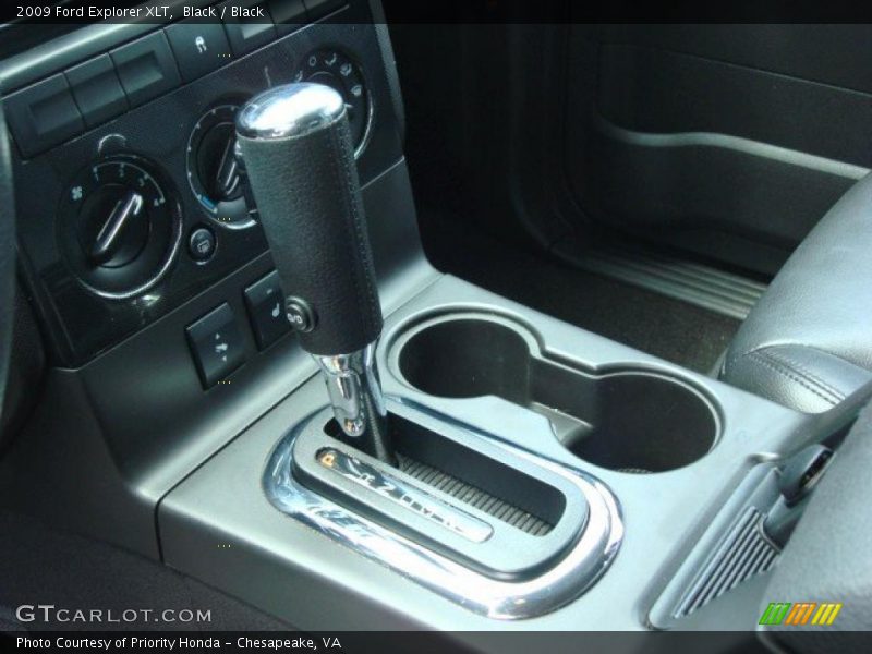 Black / Black 2009 Ford Explorer XLT