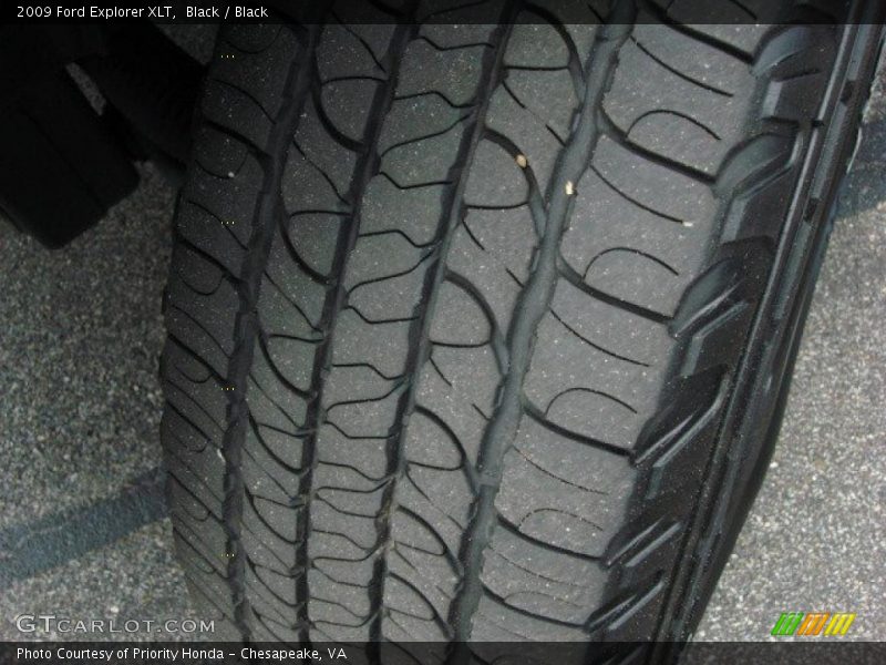Black / Black 2009 Ford Explorer XLT