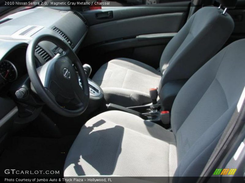 Magnetic Gray Metallic / Charcoal 2010 Nissan Sentra 2.0