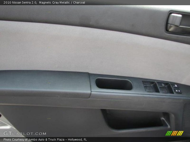 Magnetic Gray Metallic / Charcoal 2010 Nissan Sentra 2.0