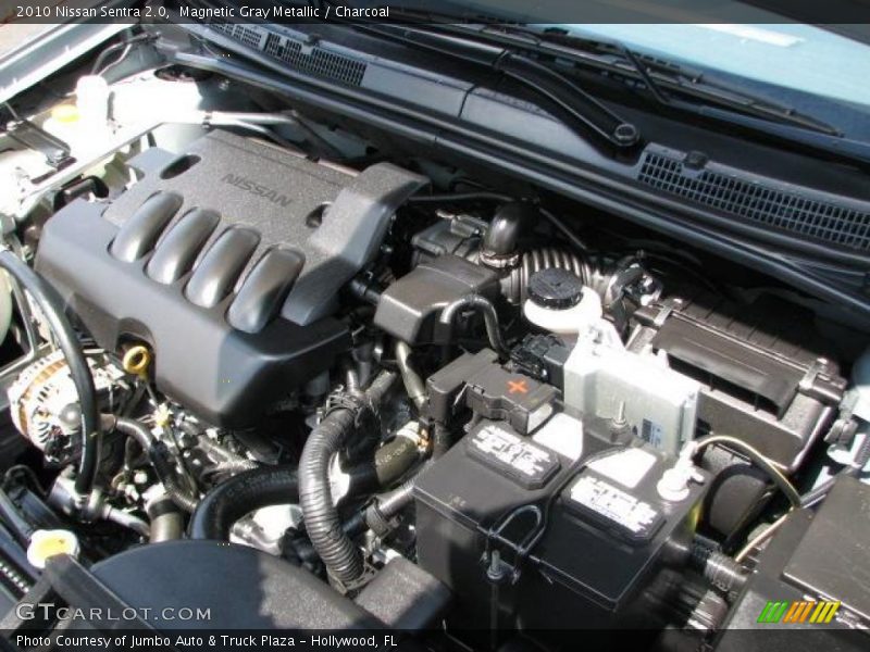 Magnetic Gray Metallic / Charcoal 2010 Nissan Sentra 2.0