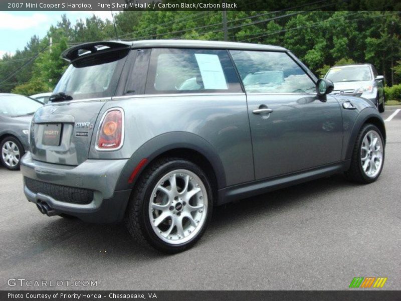 Pure Silver Metallic / Carbon Black/Carbon Black 2007 Mini Cooper S Hardtop