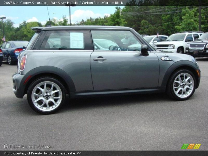 Pure Silver Metallic / Carbon Black/Carbon Black 2007 Mini Cooper S Hardtop