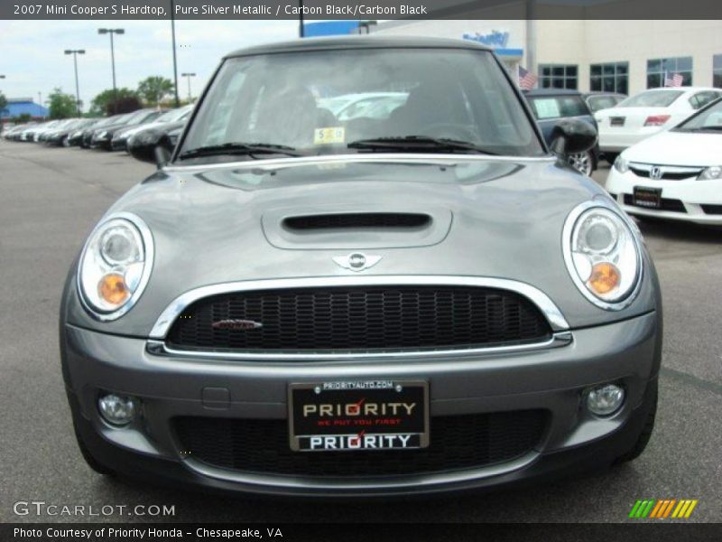 Pure Silver Metallic / Carbon Black/Carbon Black 2007 Mini Cooper S Hardtop