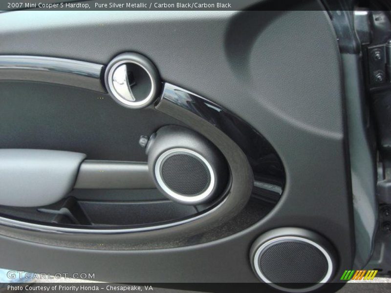 Pure Silver Metallic / Carbon Black/Carbon Black 2007 Mini Cooper S Hardtop