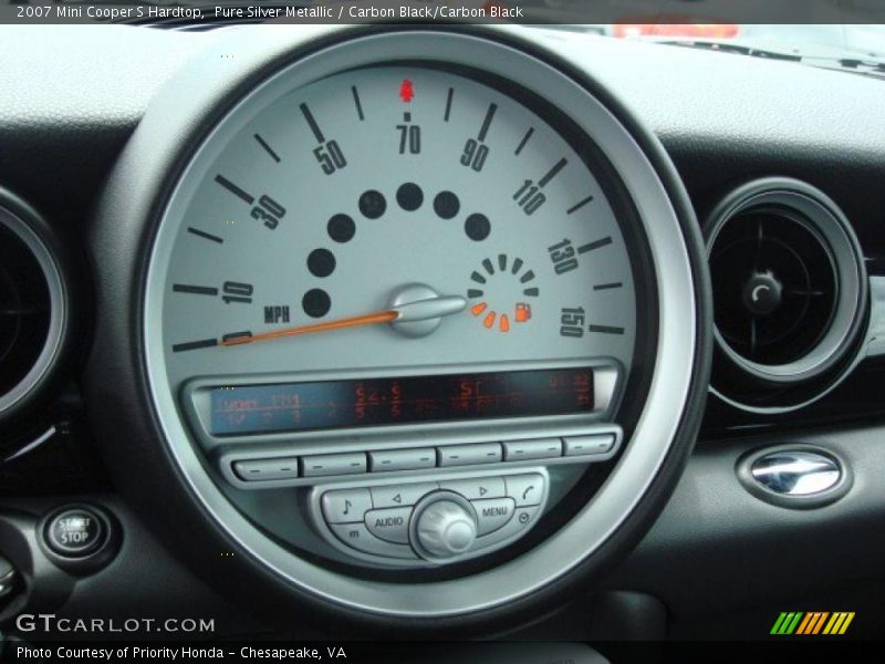 Pure Silver Metallic / Carbon Black/Carbon Black 2007 Mini Cooper S Hardtop
