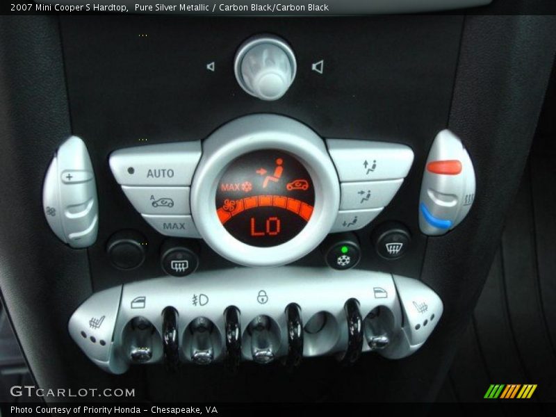 Pure Silver Metallic / Carbon Black/Carbon Black 2007 Mini Cooper S Hardtop