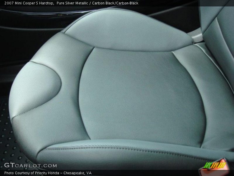 Pure Silver Metallic / Carbon Black/Carbon Black 2007 Mini Cooper S Hardtop