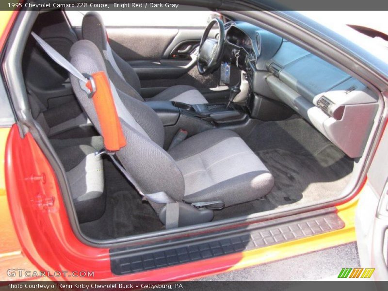 Bright Red / Dark Gray 1995 Chevrolet Camaro Z28 Coupe