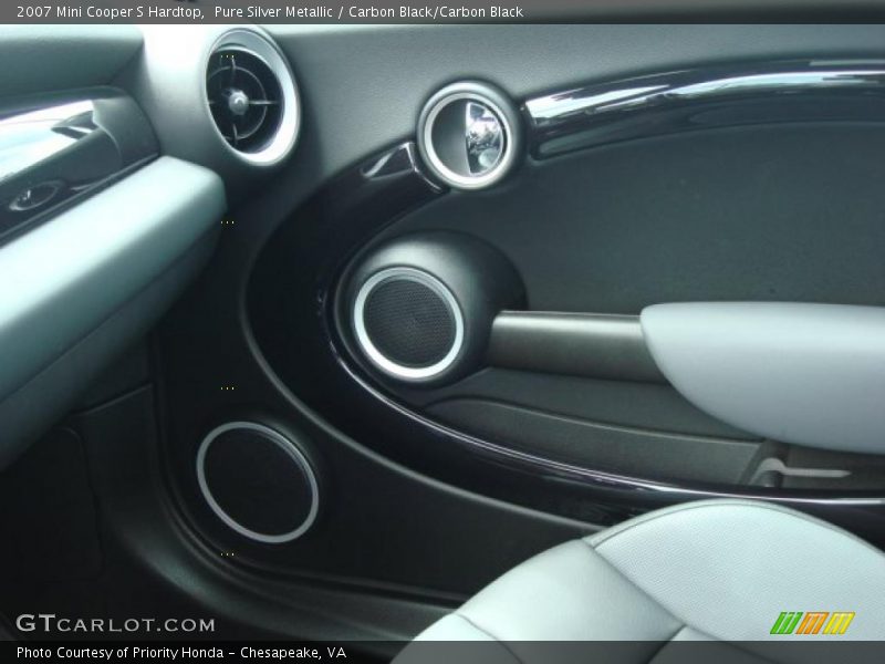 Pure Silver Metallic / Carbon Black/Carbon Black 2007 Mini Cooper S Hardtop