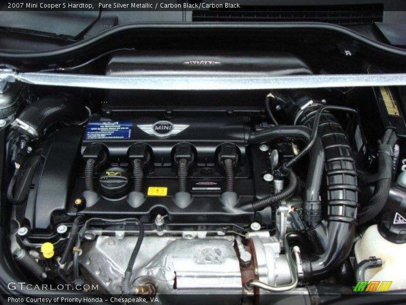 Pure Silver Metallic / Carbon Black/Carbon Black 2007 Mini Cooper S Hardtop