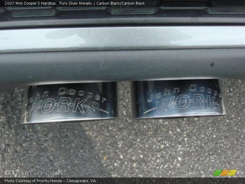 Pure Silver Metallic / Carbon Black/Carbon Black 2007 Mini Cooper S Hardtop