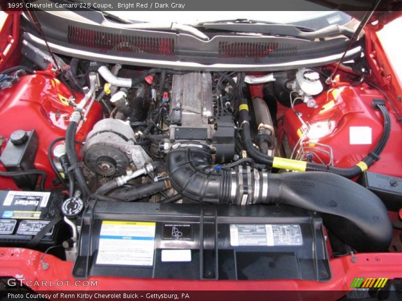  1995 Camaro Z28 Coupe Engine - 5.7 Liter OHV 16-Valve LT1 V8