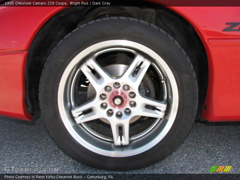 Custom Wheels of 1995 Camaro Z28 Coupe