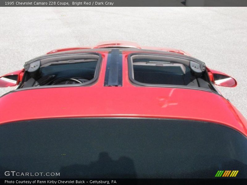 Sunroof of 1995 Camaro Z28 Coupe