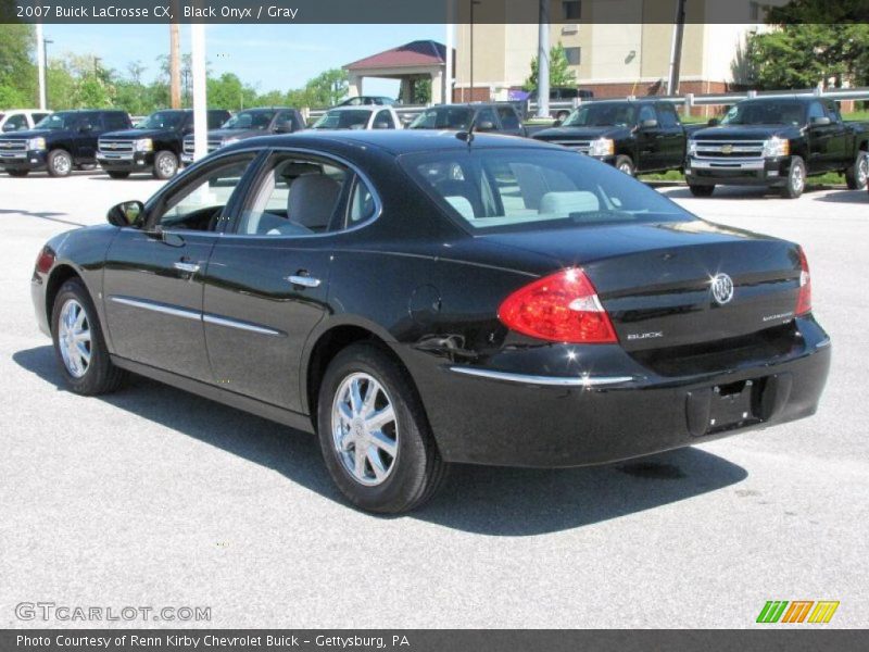 Black Onyx / Gray 2007 Buick LaCrosse CX