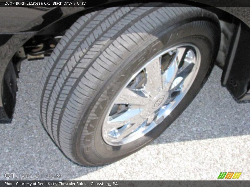 Black Onyx / Gray 2007 Buick LaCrosse CX