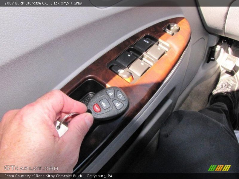 Black Onyx / Gray 2007 Buick LaCrosse CX