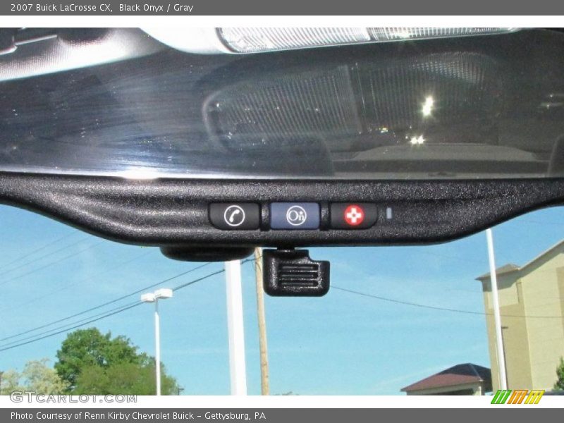 Black Onyx / Gray 2007 Buick LaCrosse CX