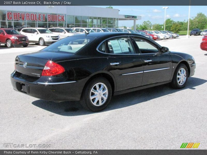Black Onyx / Gray 2007 Buick LaCrosse CX