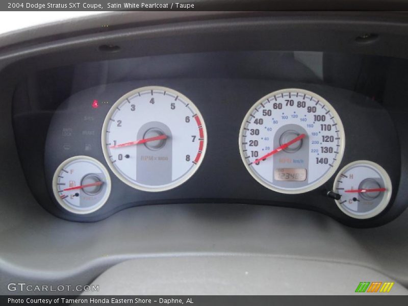  2004 Stratus SXT Coupe SXT Coupe Gauges