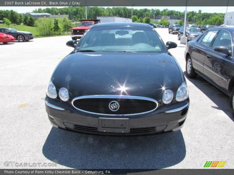 Black Onyx / Gray 2007 Buick LaCrosse CX