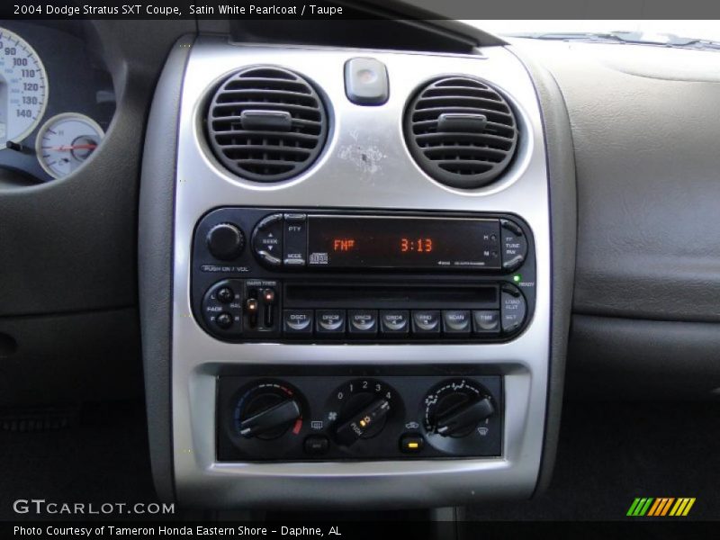 Controls of 2004 Stratus SXT Coupe