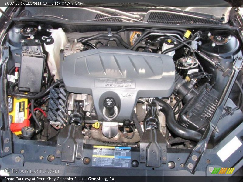 Black Onyx / Gray 2007 Buick LaCrosse CX