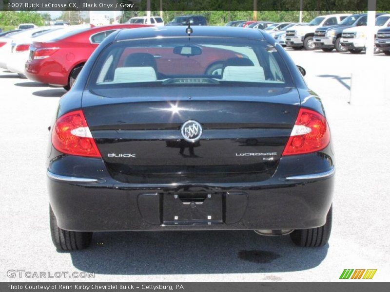 Black Onyx / Gray 2007 Buick LaCrosse CX