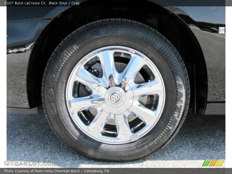 Black Onyx / Gray 2007 Buick LaCrosse CX