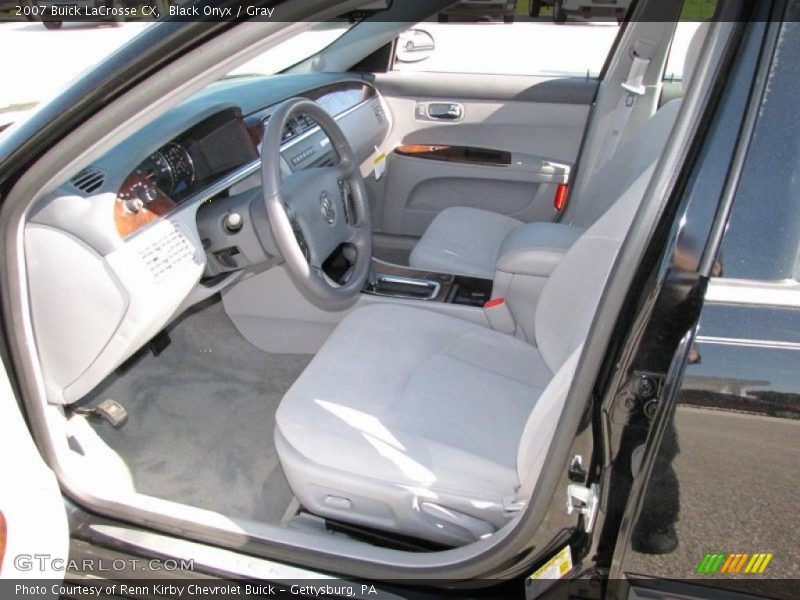 Black Onyx / Gray 2007 Buick LaCrosse CX