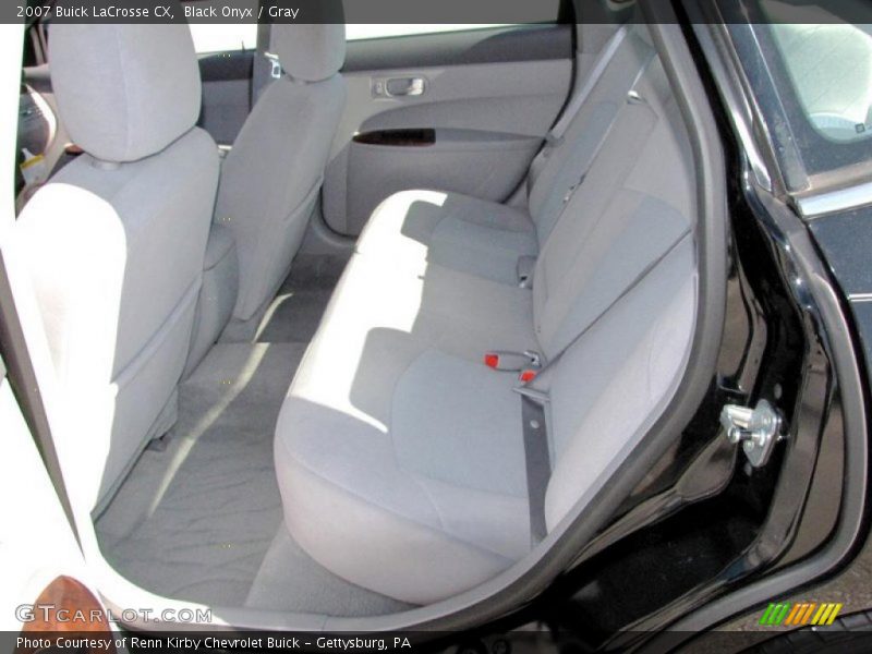 Black Onyx / Gray 2007 Buick LaCrosse CX