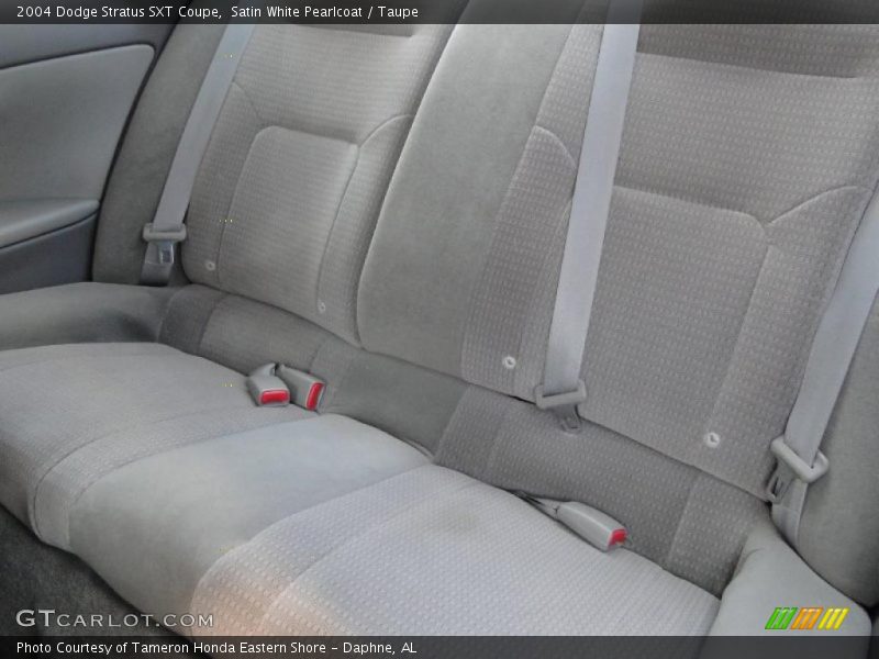 Satin White Pearlcoat / Taupe 2004 Dodge Stratus SXT Coupe