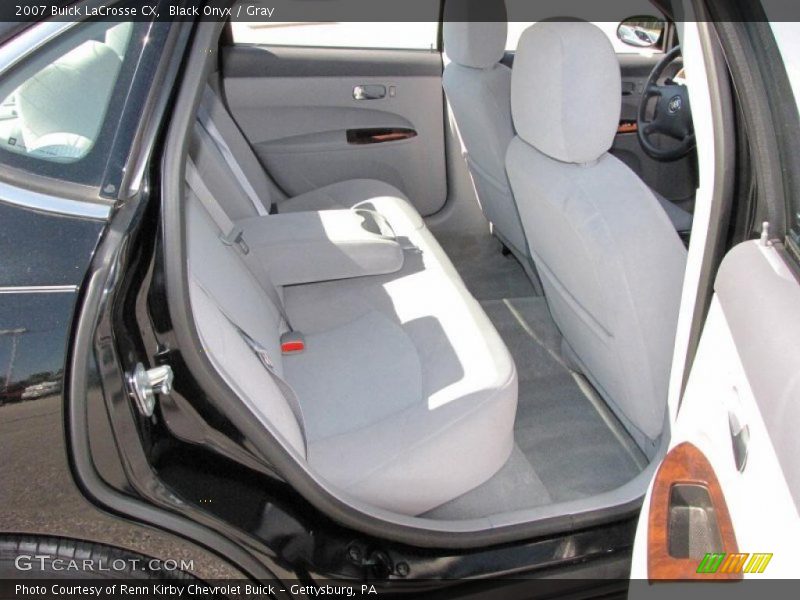 Black Onyx / Gray 2007 Buick LaCrosse CX