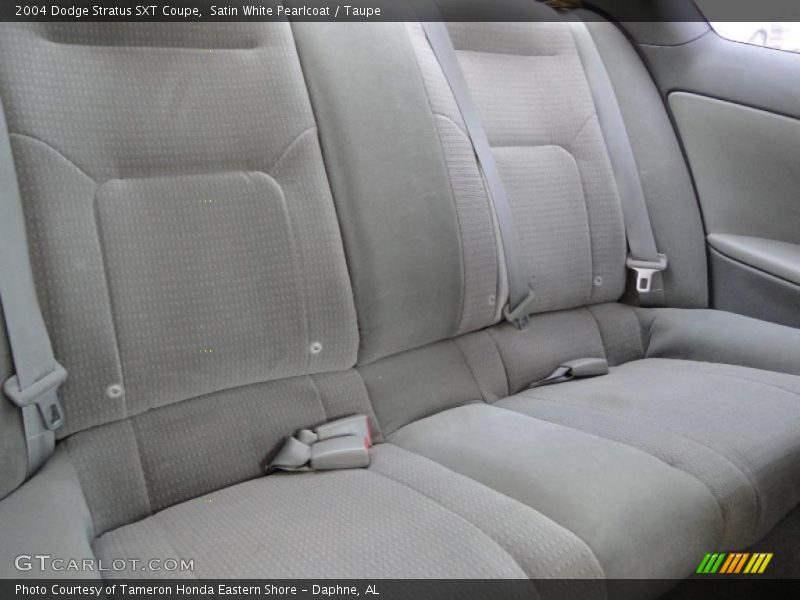 Satin White Pearlcoat / Taupe 2004 Dodge Stratus SXT Coupe